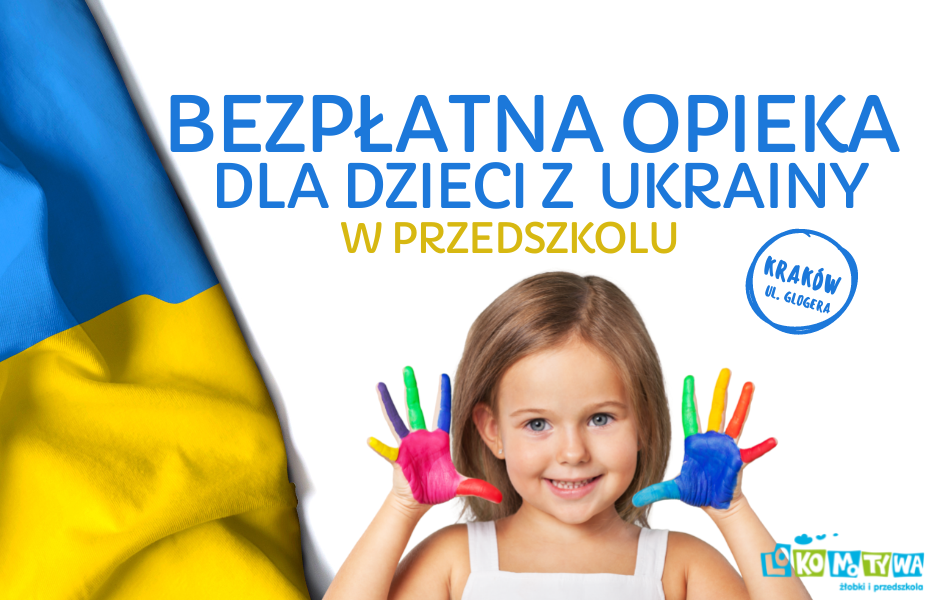 Bezpłatna grupa dla Dzieci z Ukrainy w Lokomotywie