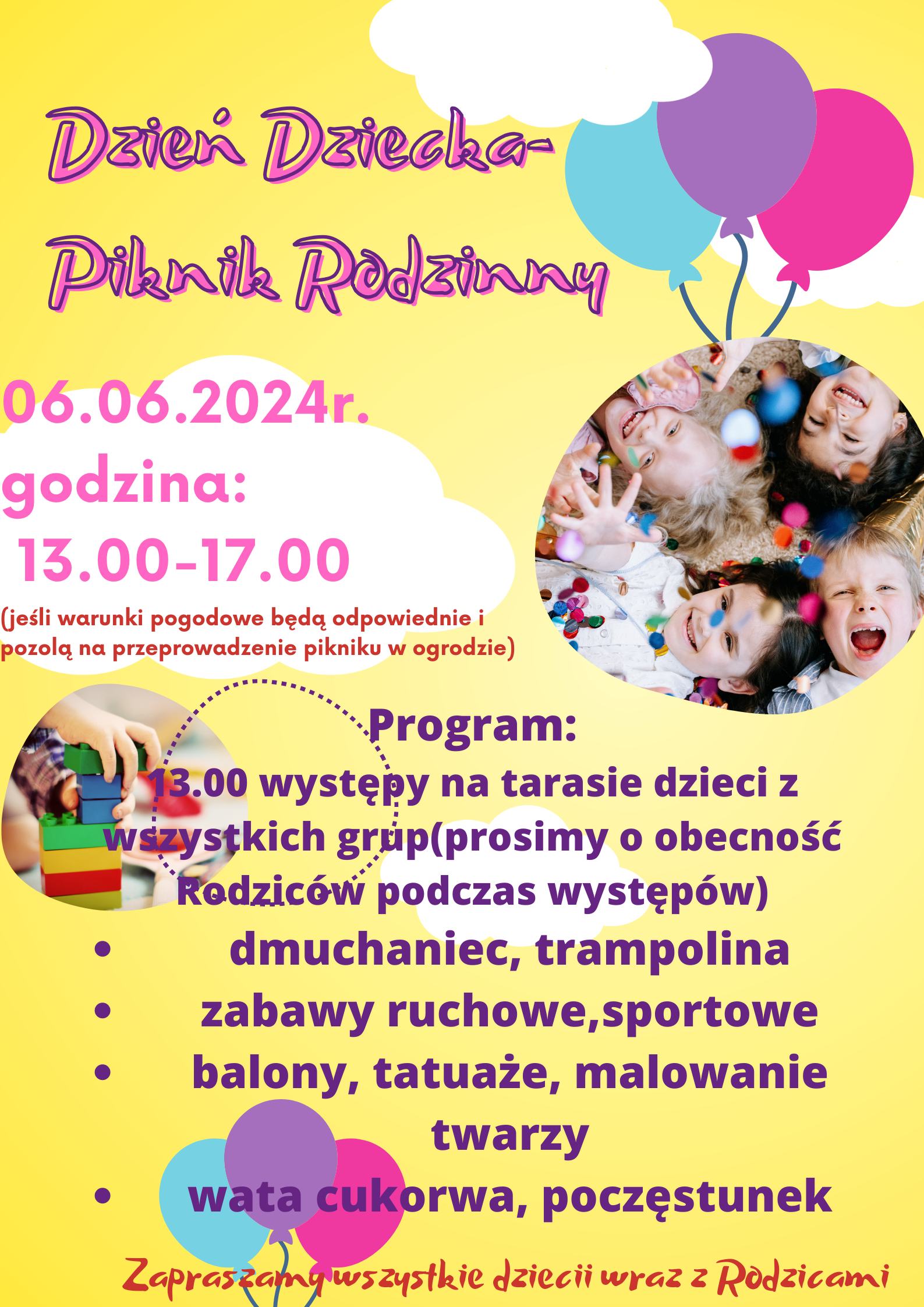 Dzień Dziecka- Piknik Rodzinny