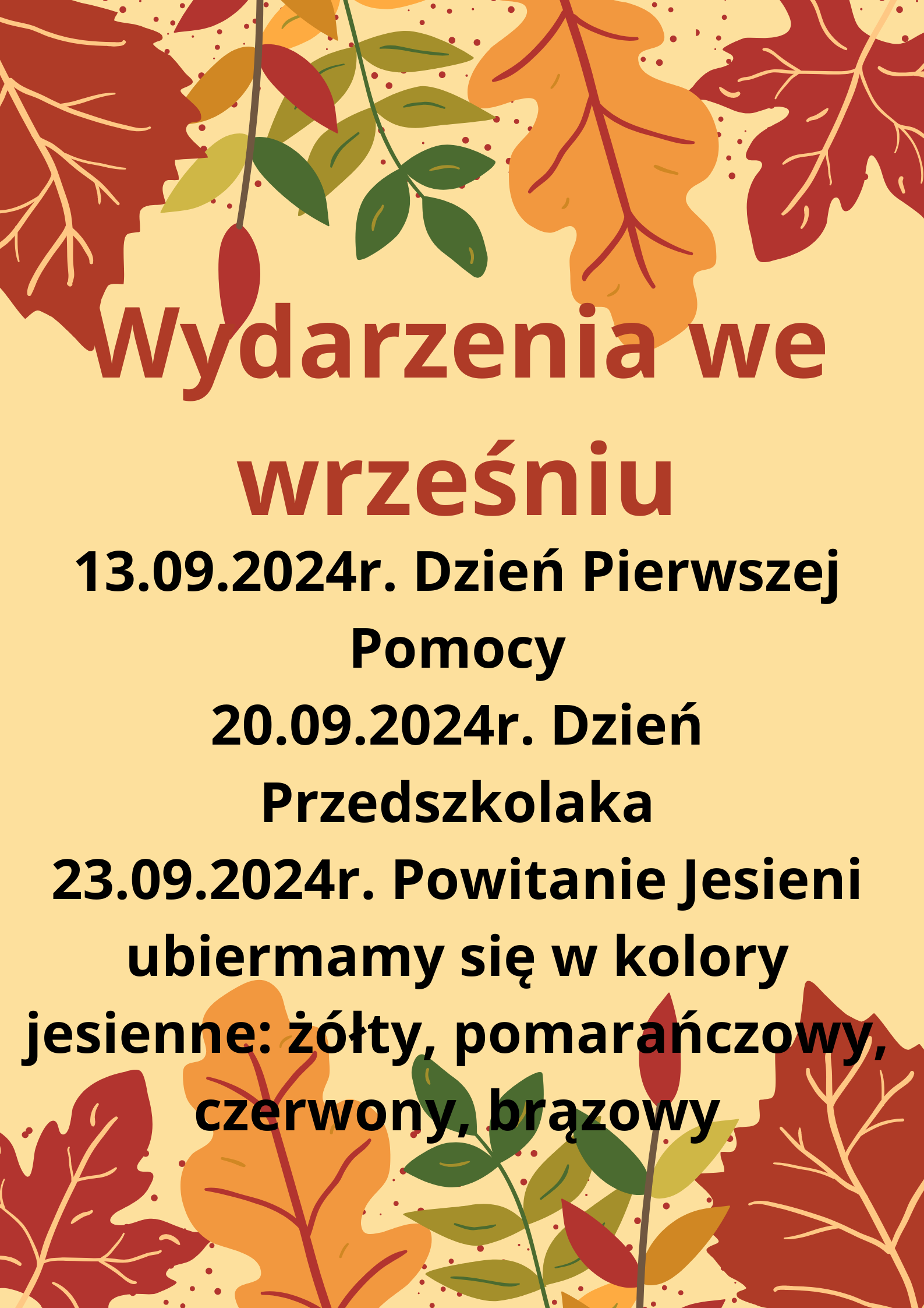 Wydarzenia we wrześniu w Lokomotywie