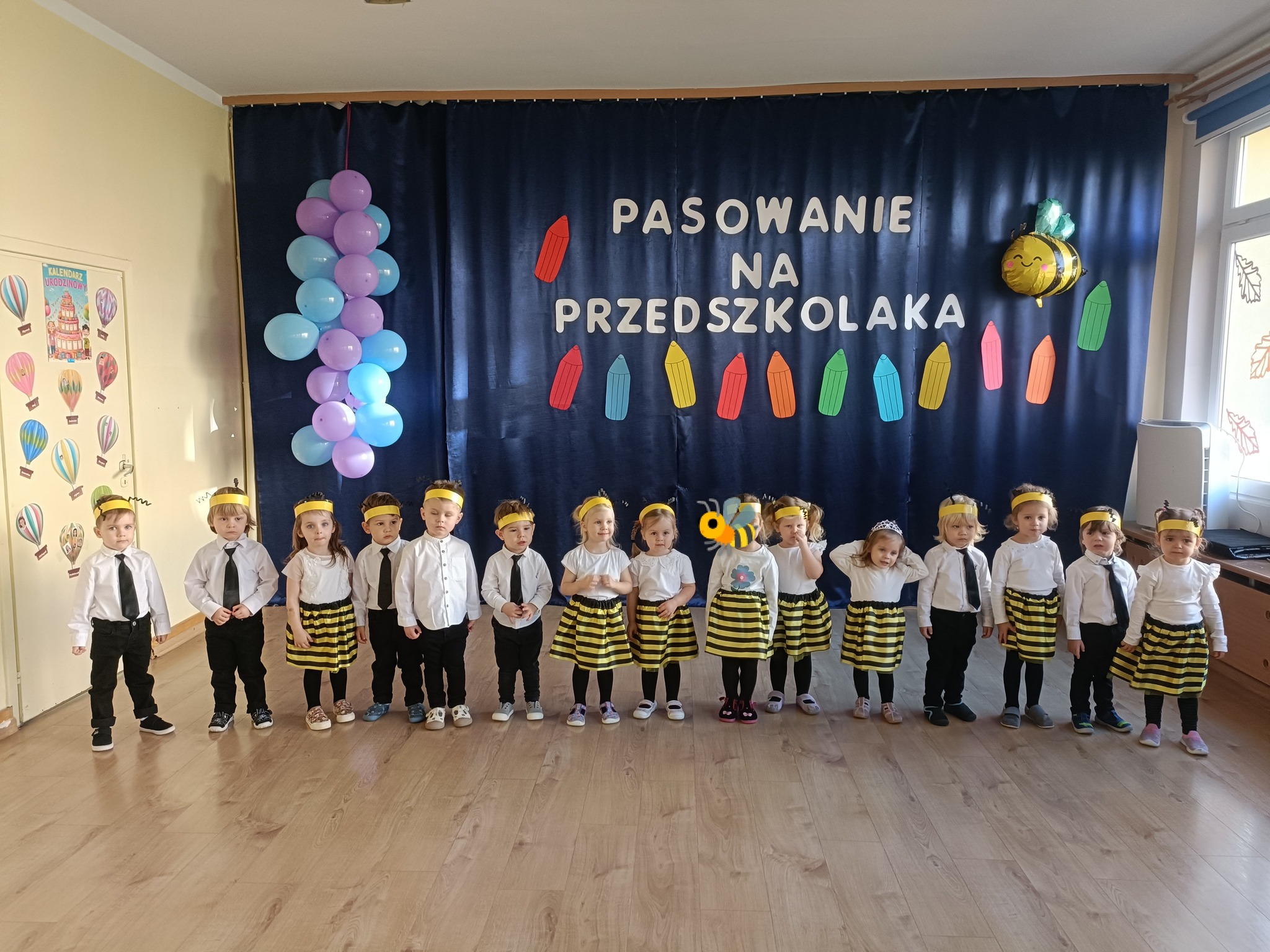 Pasowanie na Przedszkolaka- Pszczółki