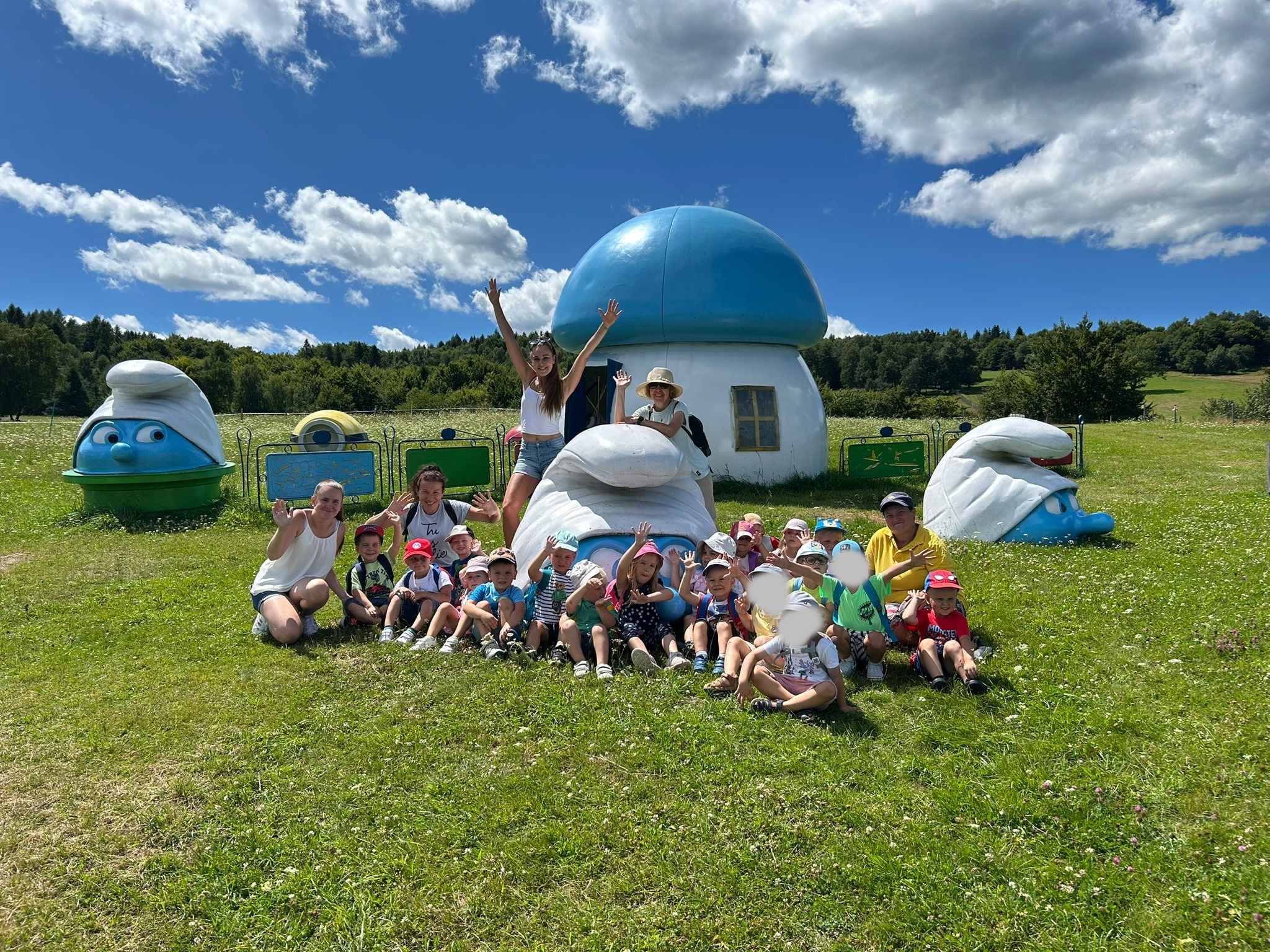 Wycieczka do mini zoo w Zdyni - Lokomotywa w Nowym Sączu