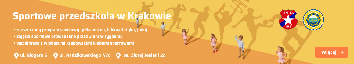 Przedszkola sportowe w Krakowie